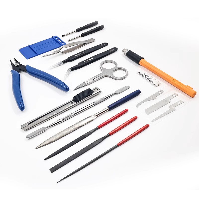 Craft Knife Set - Набор инструментов MANWAH, 20 шт. в