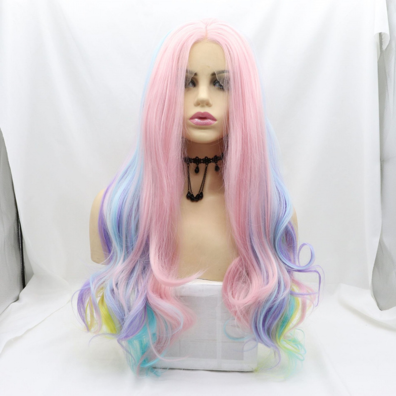 Wig Fiber Net - Синтетический парик ручной работы с кружевной