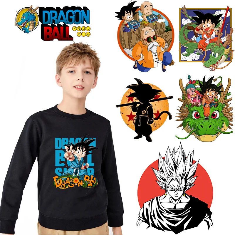 Thermoplastic Pellet - Наклейки для одежды Dragon Ball: нашивки