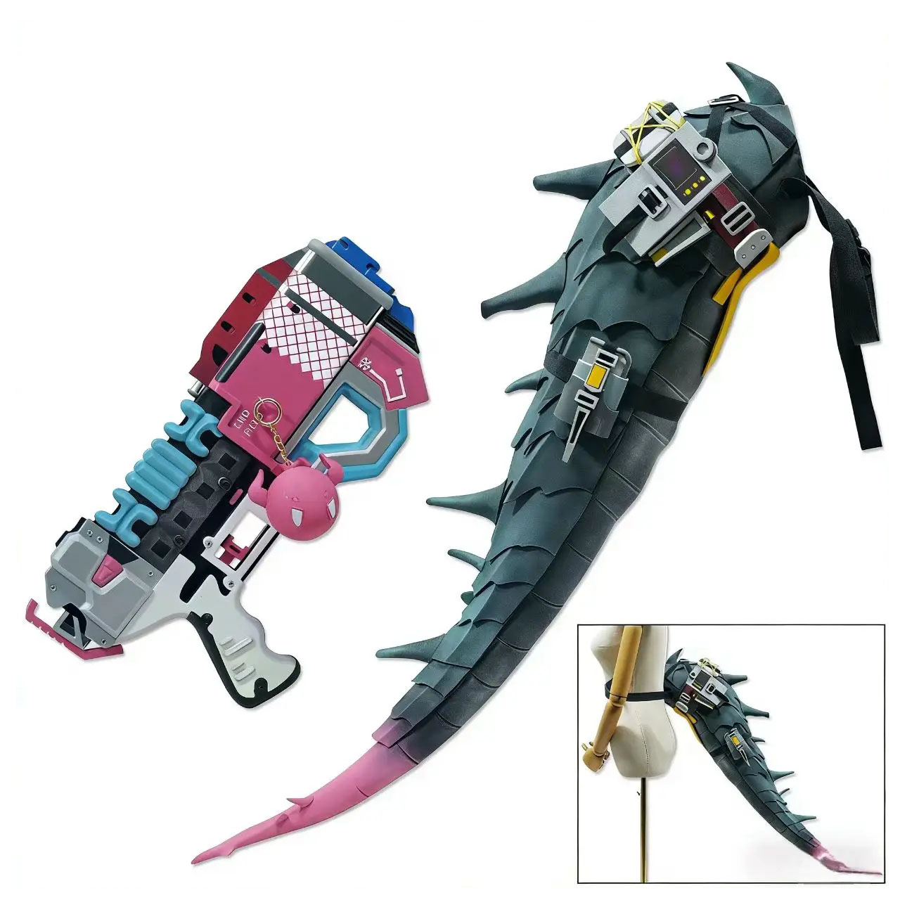 Cosplay Fire Prop - Аниме Arknights: Ивонн ‌ Косплей-пистолет-реквизит: мультяшный
