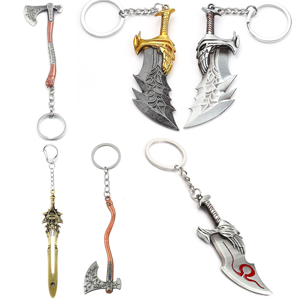 Cosplay Prop Dagger - Брелок-подвеска с мечом Кратоса из God