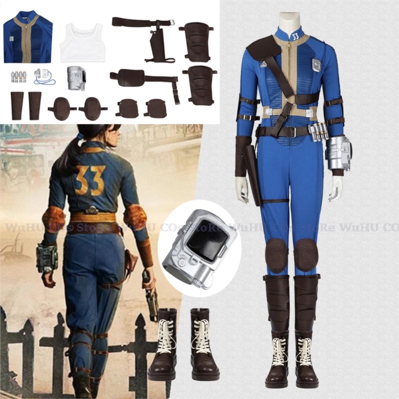 Fallout Cosplay Prop - Костюм Люси для косплея Fall Cos