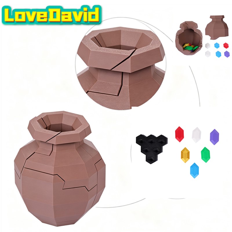 Cosplay Prop Display - Косплей-аксессуары Link: горшок с рупиями, декоративный