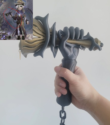 Cosplay Fire Prop - Аксессуар для косплея Identity V: Огнемёт