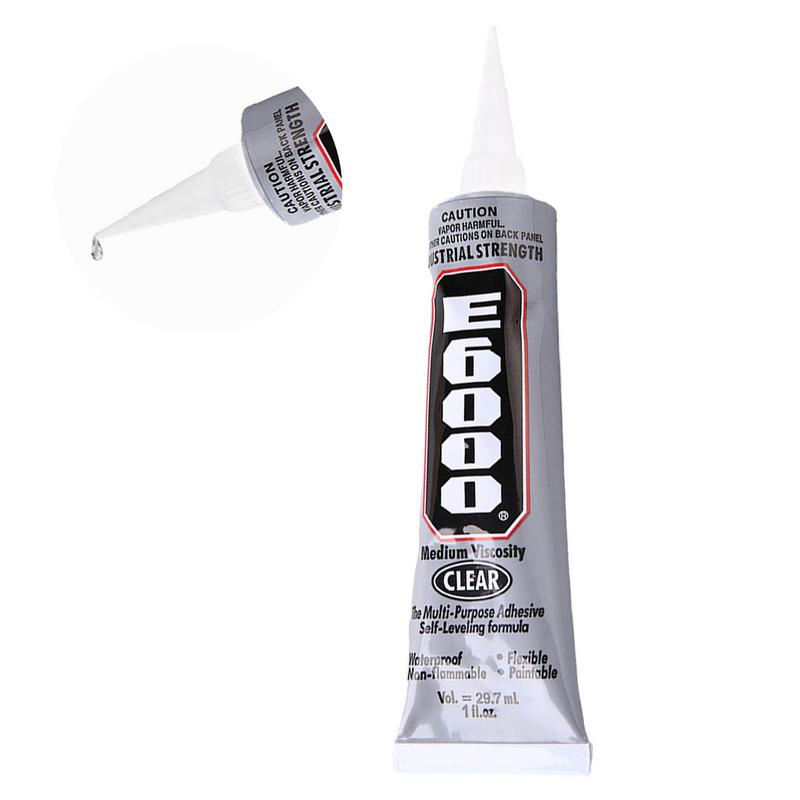 Contact Cement Glue - E6000 Прозрачный контактный клей для ремонта
