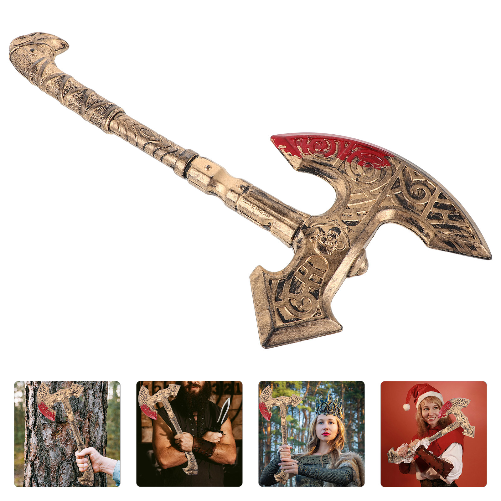 Cosplay Prop Axe - Имитация топора, реалистичный дизайн, аксессуар для