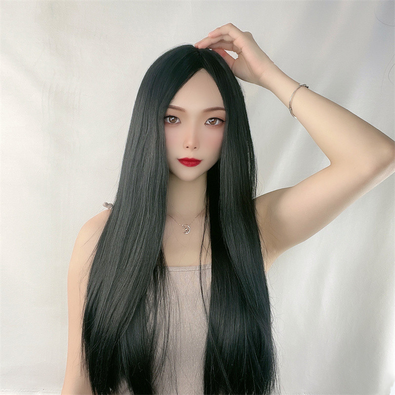 Wig Fiber Net - Женский парик из длинных прямых волос