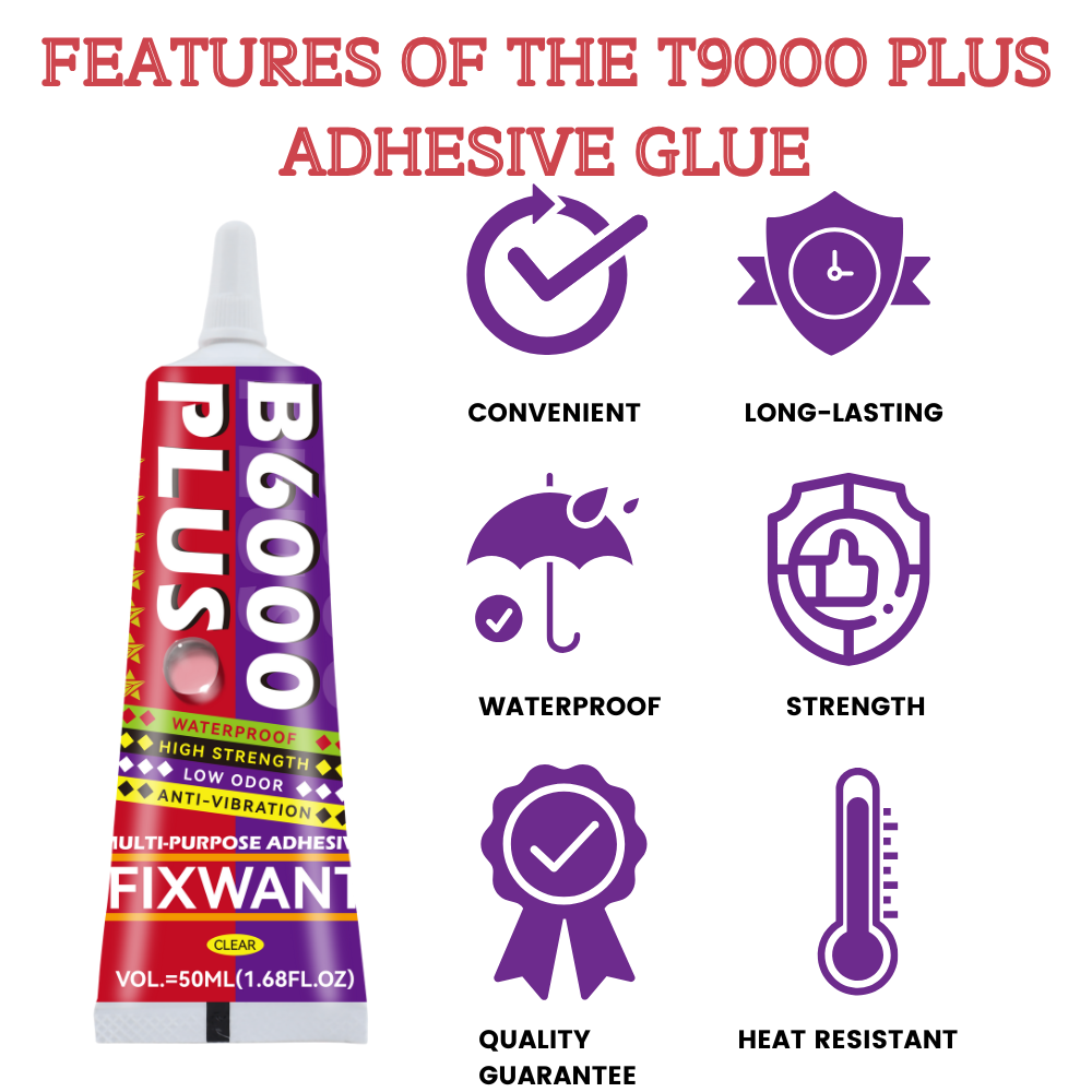 B6000 PLUS 15/50/110 мл прозра – обзор и цена Contact Cement Glue