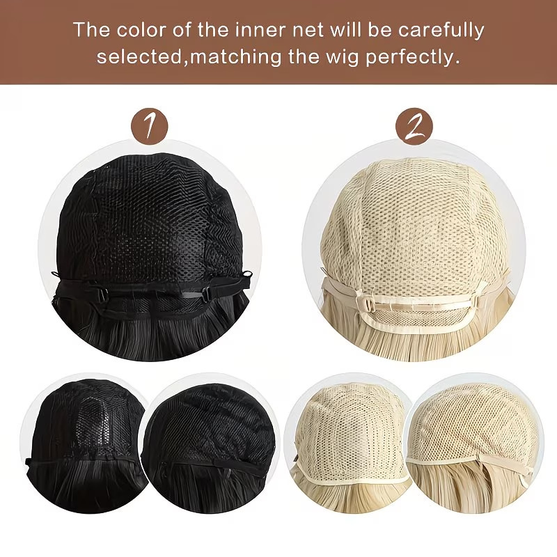 Короткий парик-боб с воздушной – обзор и цена Wig Fiber Net