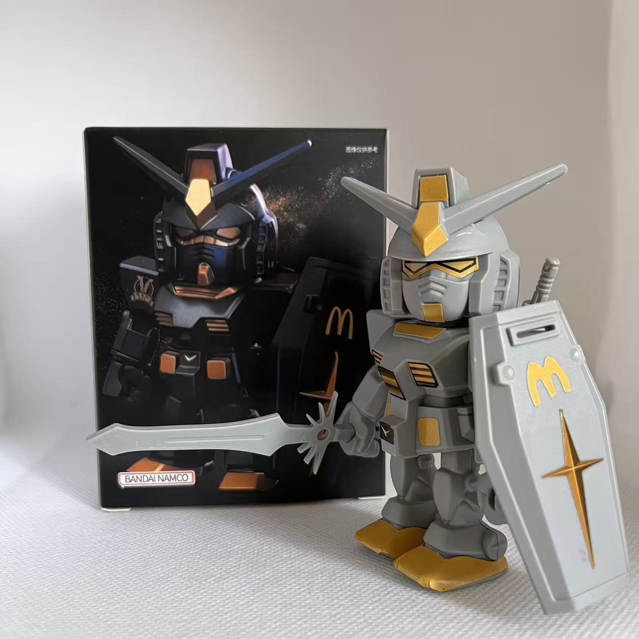 Фигурка Макдоналдс Гандам QMSV – обзор и цена Bandai Gundam Hg