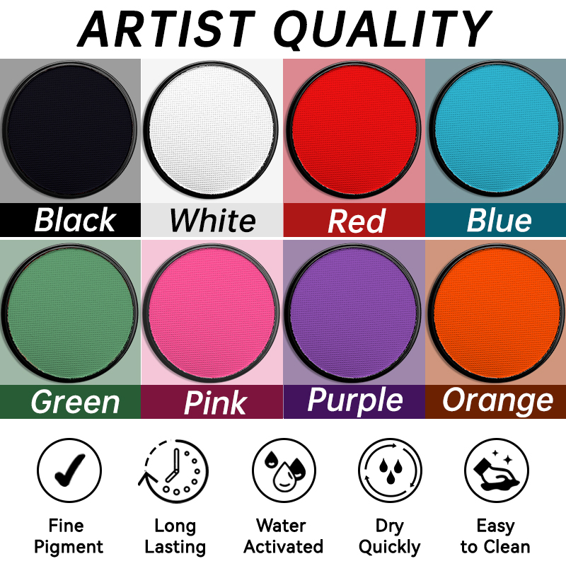 Набор красок на водной основе, – обзор и цена Cosplay Prop Paint