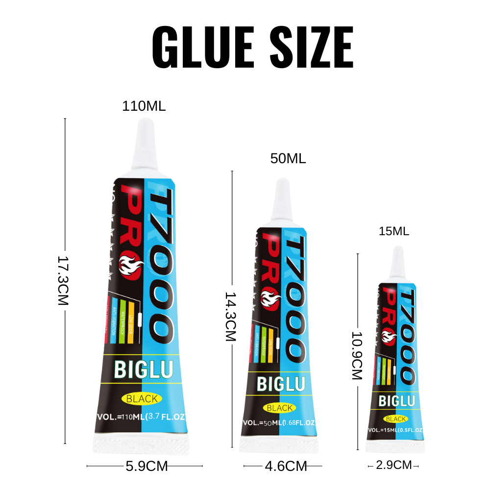 BIGLU T7000 PRO Клей Черный ко – обзор и цена Contact Cement Glue