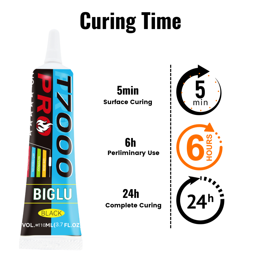 BIGLU T7000 PRO Клей Черный ко – обзор и цена Contact Cement Glue