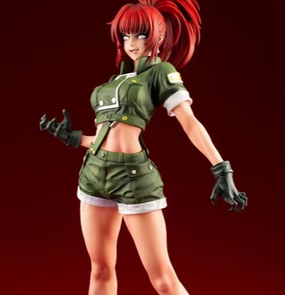 【MT】Фигурка Leona Heidern из с – обзор и цена Kotobukiya Bishoujo
