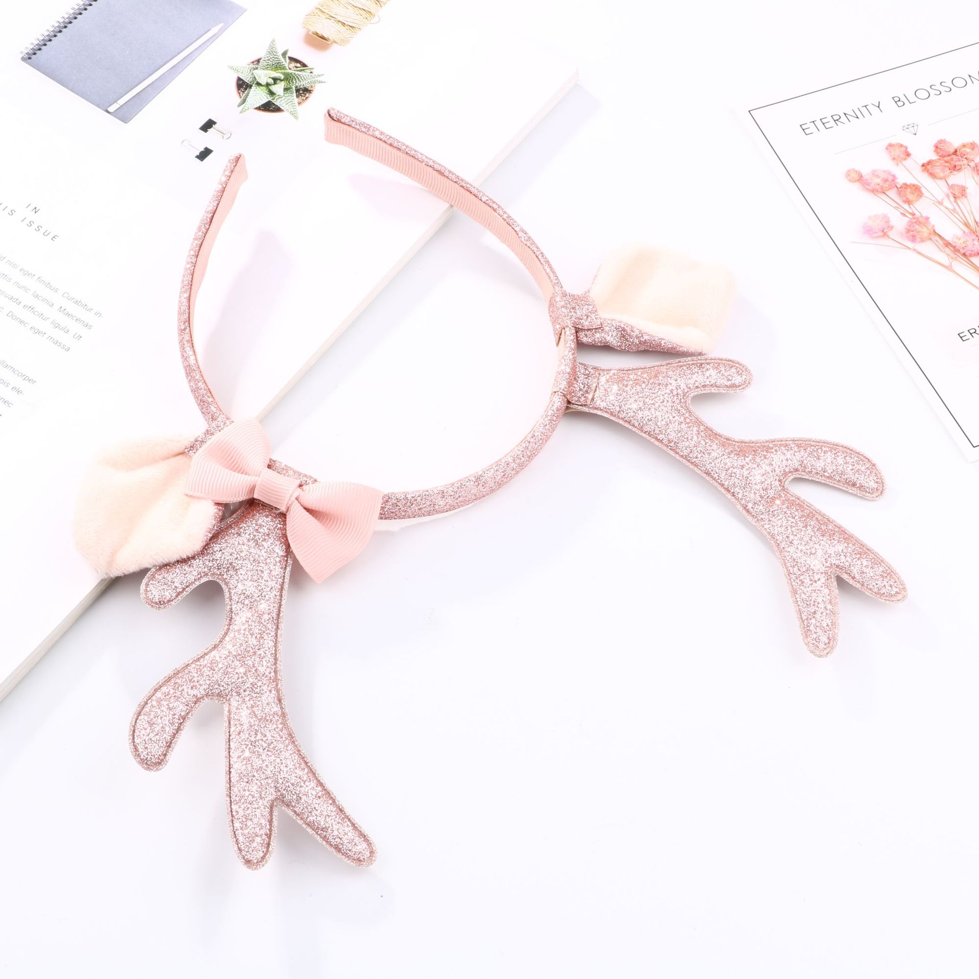 Милая розовая повязка на голов – обзор и цена Cosplay Prop Bow