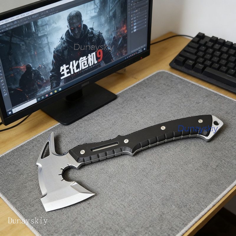 Re9 REQ Leon Cosplay Evil Requ – обзор и цена Cosplay Prop Axe