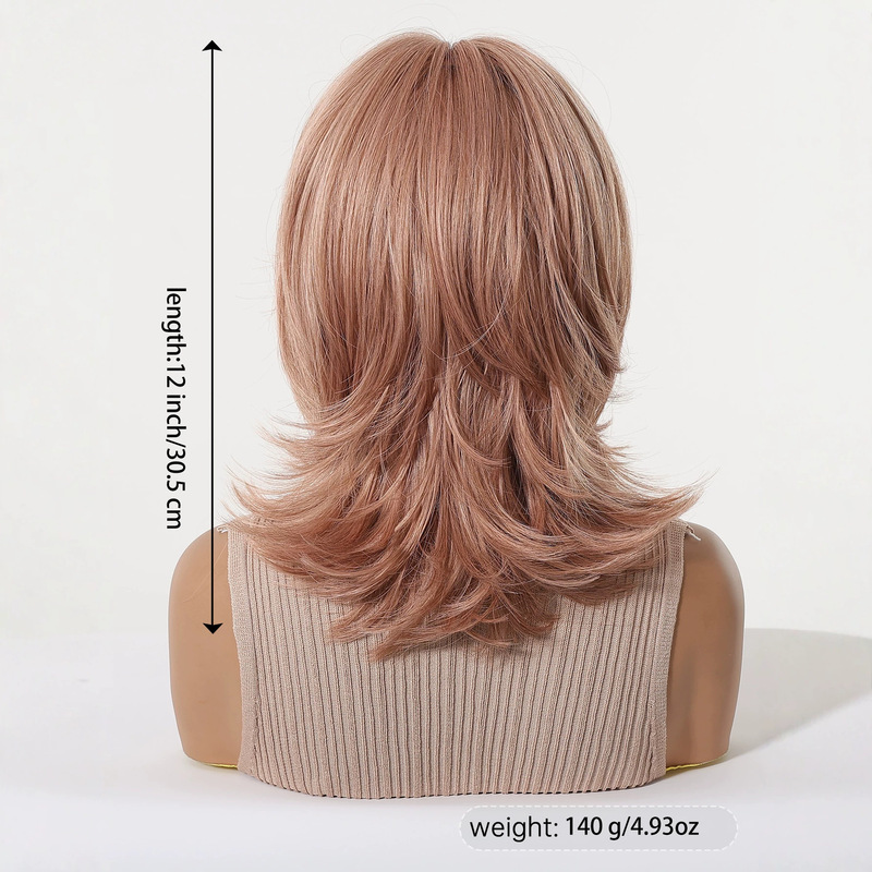 Женский парик с челкой, завито – обзор и цена Wig Fiber Net