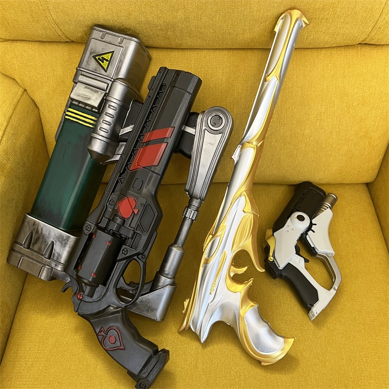 Косплей Золотые пистолеты Лазе – обзор и цена Fallout Cosplay Prop